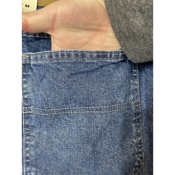 Lee Jeans Pants Womens 24W Straight Elastic Waist Denim Casual Workwear Plus - Picture 8 of 12